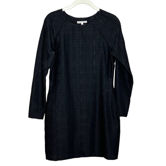 Reformation Dresses & Skirts - New Reformation Black Textured Dee Mini Dress w Slip Large